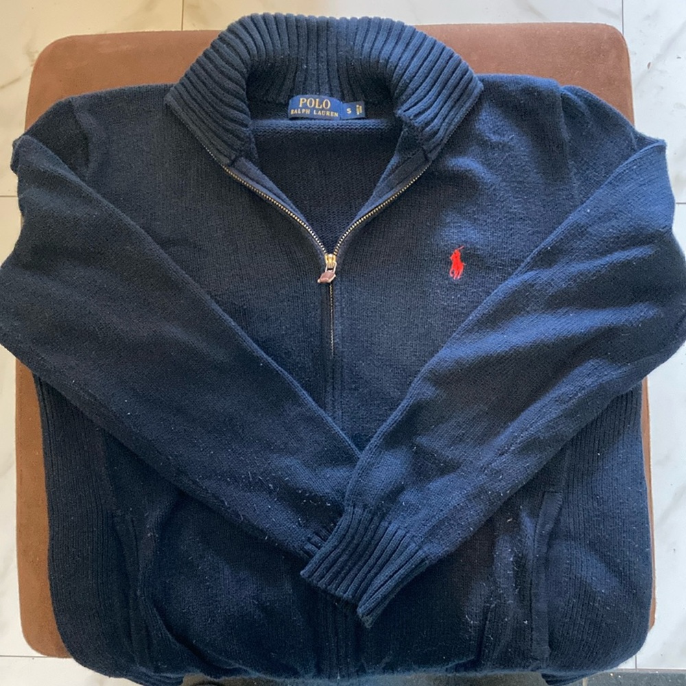 Ralph Lauren polo zip up sweater